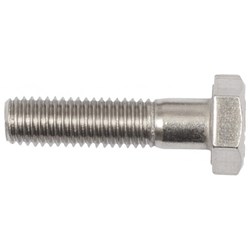 S/Steel (316) Hex Head Bolt Only M16X90