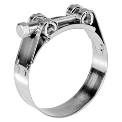 SS Bolted Hose Clamp HD 55-59mm
