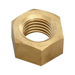 Brass Hexagon Nut M6
