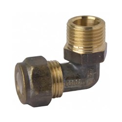 Brass Nylon Compression Elbow 15C X 20Mi