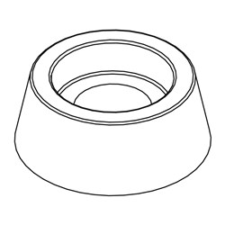 Concrete Disconnector Trap Mound Round For PVC Suit 100mm Pipe