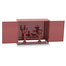 Main Booster & Hydrant Set In Red Cabinet 100