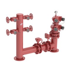 Pipeset For Main Booster & Hydrant Red 150