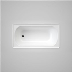 Caroma Stirling Pressed Steel Bath 1525mm White 857510W