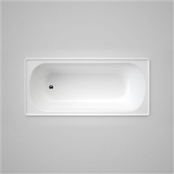 Caroma Stirling Pressed Steel Bath 1675mm White 857511W