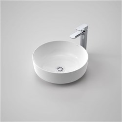 Caroma Tribute Round Above Counter Basin 405mm No Taphole 874300W