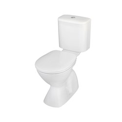 Stylus Prima Connector S Trap Toilet Suite With Soft Close Seat White PRI200SC