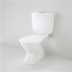 Caroma Slimline Connector S Trap Toilet Suite White 986651W