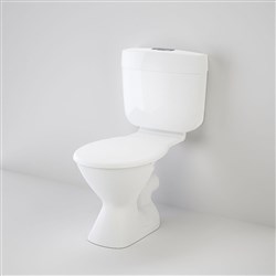 Caroma Slimline Connector P Trap Toilet Suite White 986661W