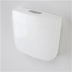 Caroma Slimline Single Flush Urinal Cistern With Flush Pipe Reducer 233032W
