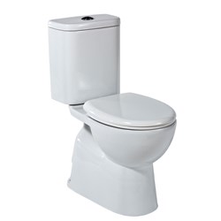 Seima Syros Select Close Coupled Clean Flush Back Entry Toilet Suite White 191787