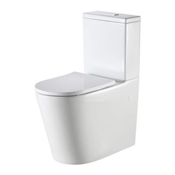 Oliveri Vienna Comfort Height Back To Wall Toilet Suite White VI1273CH