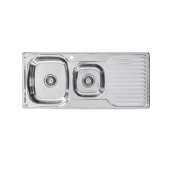 Seima Acero 1080 1.75 Left Hand Bowl Sink 1080mm 1 Taphole 191615