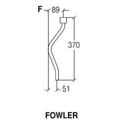 Fowler F3 Wall Hung Urinal Sparge Pipe 147553