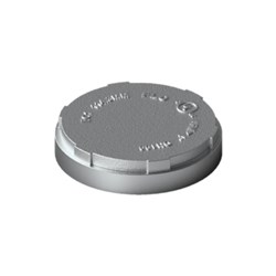 Galvanised Rolled Grooved End Caps 100mm