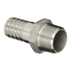 HoseTail Fitting S/S 1" BSP Male x 25mm Tail SS316 SSLE025