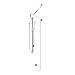 Galvin Engineering Healthcare Shower Kit 1000 Rail & Arm Low CLEVA045