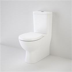 Caroma Opal II Easy Height Wall Faced Toilet Suite With Soft Close Seat White 985300W