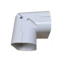 PVC Aircon Duct Corner 75mm 735605