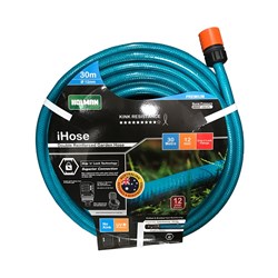 Coil Reinforced Garden Hose With - Fittings 12mm x 30 Metre