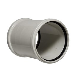 PVC DWV Slip Coupling Rubber Ring Joint 40mm