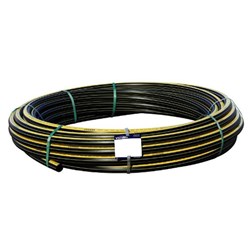 Coil Poly Yellow Gas Pipe 63mm x 100Mtr