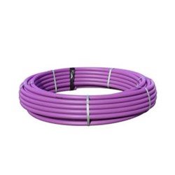 Coil Poly Pipe Lilac PN12.5 25mm x 50Mtr