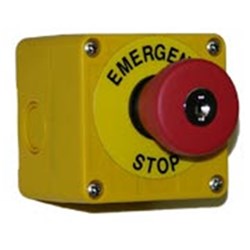 Keefer Emergency Stop Button Manual Reset With Decal KG-L0202