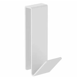 Clark Square Shower Screen Hook White CL60029.W