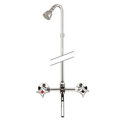 Galvin Engineering Chrome Plated Exposed Bath/Shower Assembly Back Entry Adjustable W/ 1350X45< Shower 11015