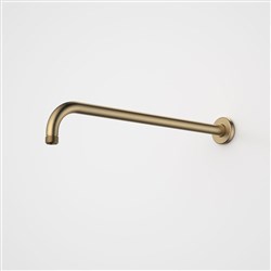 Caroma Urbane II Right Angled Shower Arm 415mm Brushed Brass 99641BB