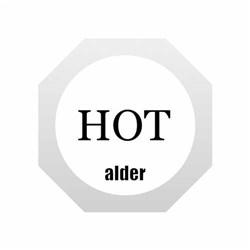 Alder Verde Button Only Chrome Hot 00146