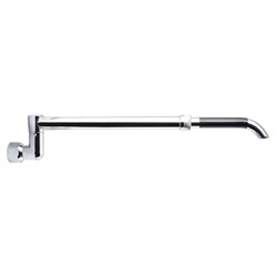 Chrome Plated 1 Stage Telescopic Laundry Arm 450mm