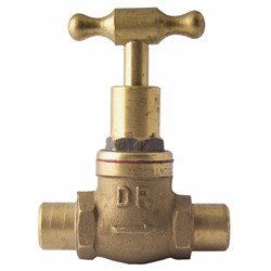 20mm Brass Dual Outlet Hose Tap Male TH107