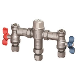 Thermostatic Mixing Valve 15mm In 20mm Out