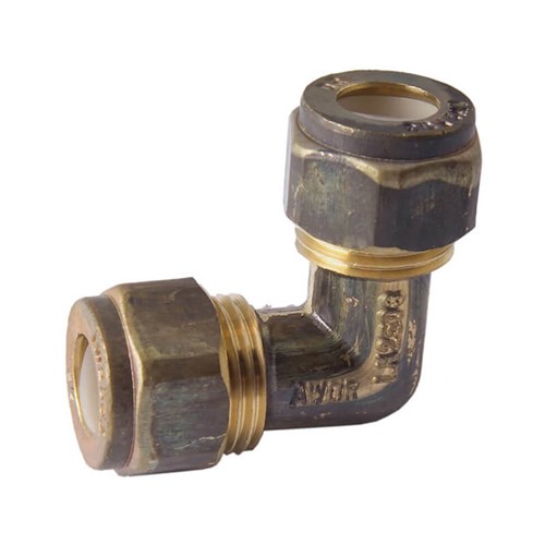 Brass Nylon Compression Elbow 15C X 15C