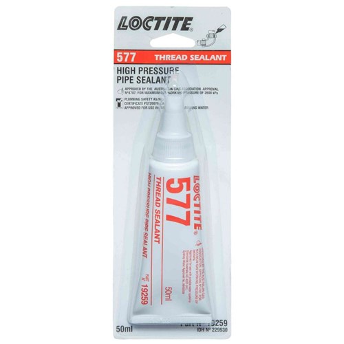 Tube Loctite 577 HP Pipe Sealant 50ml (W/G)