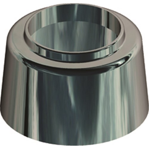 ABS Chrome Plated Raised Cover Flange 50mm 17469