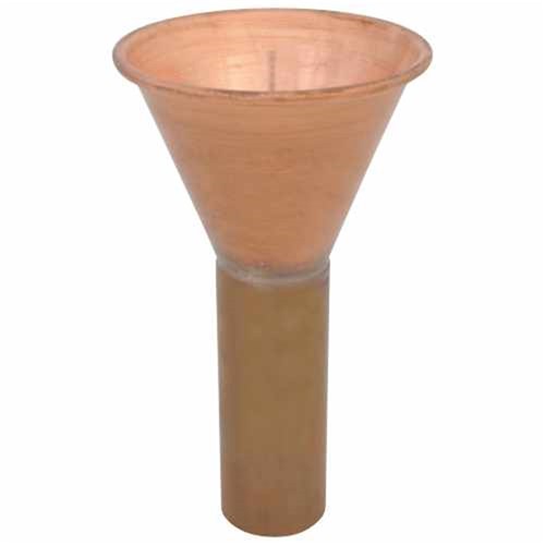 Cp Copper Tundish Round 100 W/- 50CU Outlet