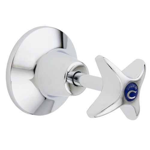 Galvin Engineering Chrome Plated Anti Vandal Jumper Valve Wall Top Assembly Cold 174.01.02.01