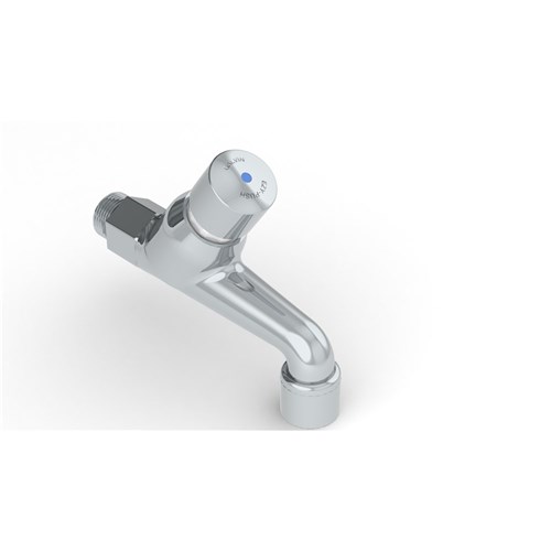 Galvin Engineering Chrome Plated Ezy-Push Time Flow Deluxe Bib Tap Aer 173.46.21.00