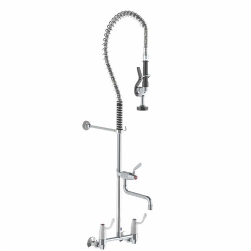 GE Pre Rinse Unit 15FI Wall Mounted With 250mm Pot Filler TF83WJP