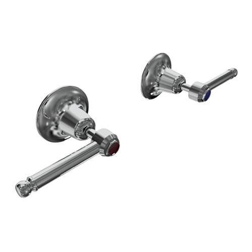 Ram Pair Easy Clean Pin Lever Wall Top Assembly ECLQTWSCCP