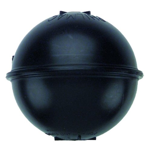 Plastic Float Oval Black 115mm 90489400