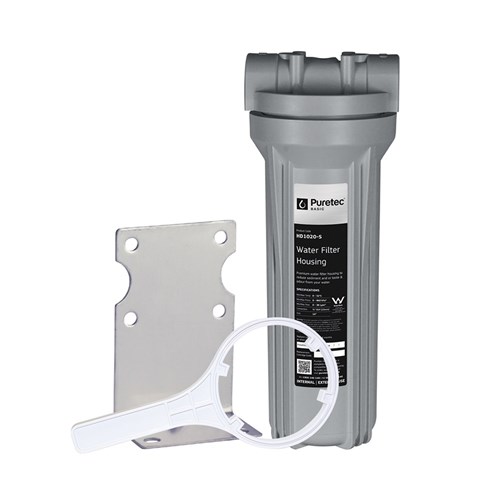 Puretec Opaque Filter Housing And Braket HD1020-K