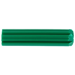Plastic Starplug Green 25mm (= 1/100TH)