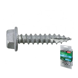 Pkt (50) T17 Wood Screws HH W/Out Seal 12X50