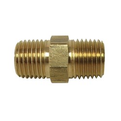 Brass Hex Nipple 15Npt X 15Bsp 3NBHN015