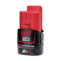 Milwaukee M12 Press Tool Battery 2.0AH M12B2