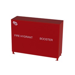 Cabinet For Hydrant Booster Set Red 2000mm